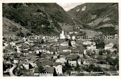 AK / Ansichtskarte Arogno_TI Fliegeraufnahme 
