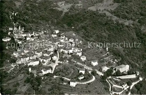 AK / Ansichtskarte Sonvico_TI Fliegeraufnahme 