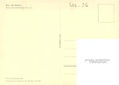 AK / Ansichtskarte Wil_SG Pfarrkirche zu St Nikolaus Wil_SG