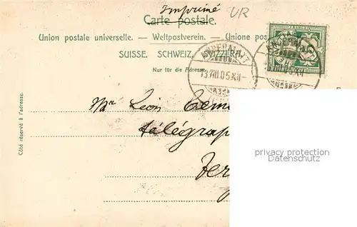 AK / Ansichtskarte Andermatt_UR Dorfpartie 