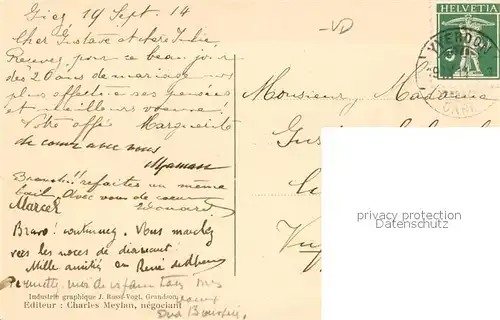 AK / Ansichtskarte Giez_Grandson_VD Panorama 