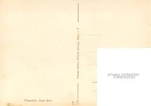 AK / Ansichtskarte Bern_BE Stadtbernische Fuersorgeanstalt Kuehlewil Fliegeraufnahme Bern_BE