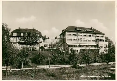AK / Ansichtskarte St_Gallen_SG Klinik Notkerianum St_Gallen_SG