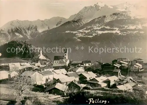 AK / Ansichtskarte Fellers_Falera_GR Panorama 