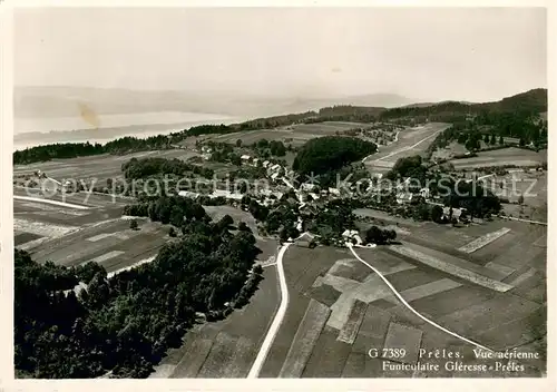 AK / Ansichtskarte Preles Vue aerienne Funiculaire Gleresse Preles