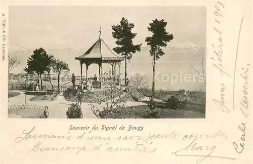 AK / Ansichtskarte Signal_de_Bougy Villars_VD Pavillon 