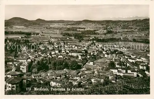 AK / Ansichtskarte Mendrisio_TI Panorama da Salorino 
