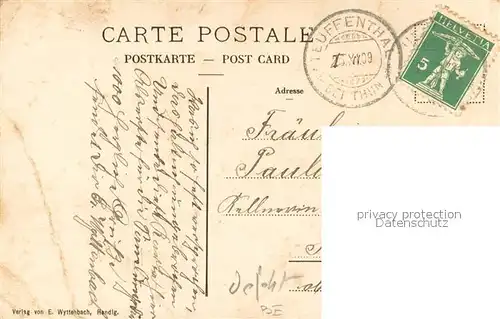 AK / Ansichtskarte Teuffenthal_Thun_BE Panorama 