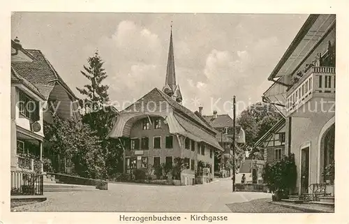 AK / Ansichtskarte Herzogenbuchsee Kirchgasse Herzogenbuchsee