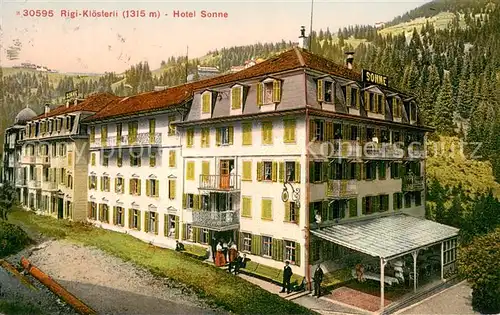 AK / Ansichtskarte Rigi_Kloesterli Hotel Sonne Rigi_Kloesterli