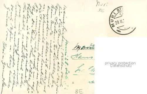 AK / Ansichtskarte Muri_BE Villa Muri_BE