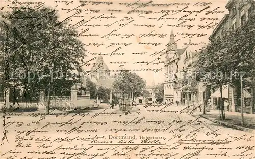 AK / Ansichtskarte Dortmund Hohestrasse m. Synagoge Dortmund