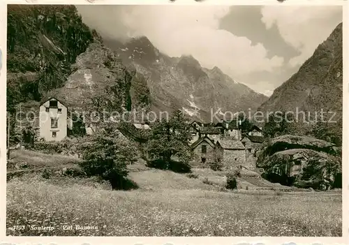 AK / Ansichtskarte Sonlerto_Val_Bavona_TI Panorama 