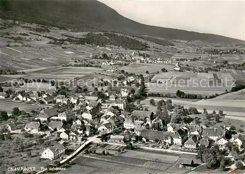 AK / Ansichtskarte Champagne_VD Fliegeraufnahme Champagne VD