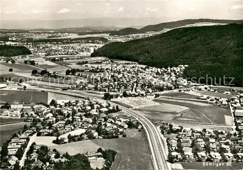 AK / Ansichtskarte Guemligen_BE Fliegeraufnahme 