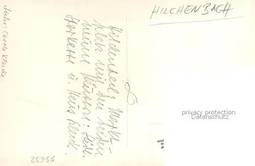 AK / Ansichtskarte Hilchenbach Fachwerkhaeuserreihe 