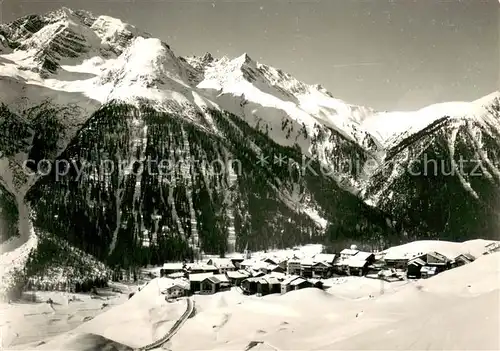 AK / Ansichtskarte Berguen_Bravuogn_GR Panorama Berguen_Bravuogn_GR