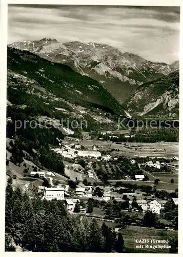 AK / Ansichtskarte Cazis_GR mit Ringelspitze 