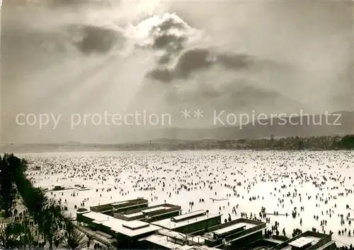 AK / Ansichtskarte Zuerichsee_ZH Gfroerni 1963 Zuerichsee ZH