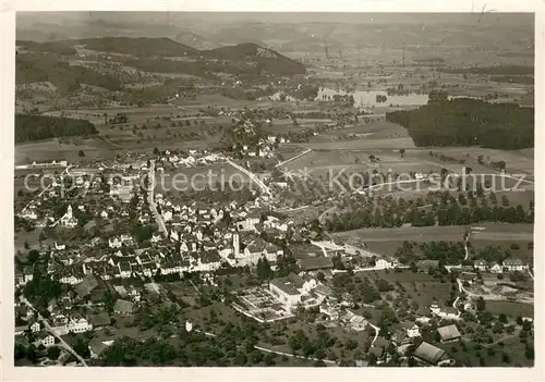 AK / Ansichtskarte Sursee Fliegeraufnahme Sursee