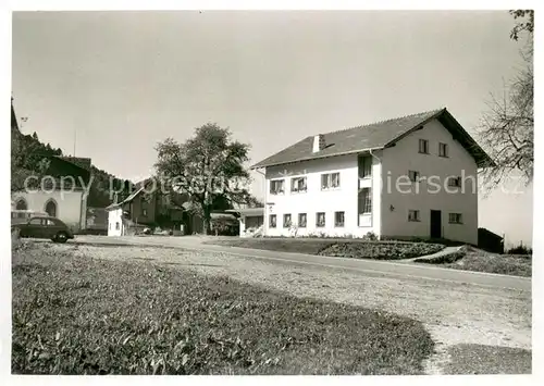 AK / Ansichtskarte Oberholz_Wald_ZH Gasthaus Kantonsgrenze Oberholz_Wald_ZH