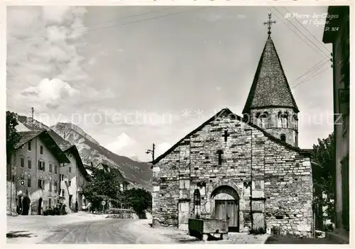 AK / Ansichtskarte Saint Pierre de Clages et l Eglise 
