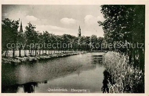AK / Ansichtskarte Quakenbrueck Hasepartie Quakenbrueck