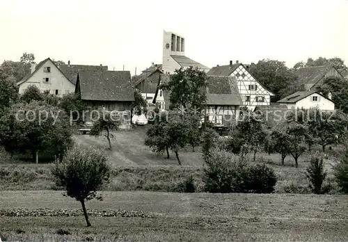 AK / Ansichtskarte Oberglatt_ZH Kirche 