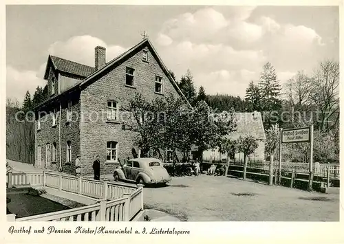 AK / Ansichtskarte Hunswinkel Gasthof Pension Koester Hunswinkel