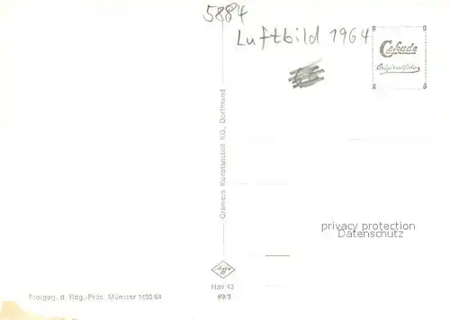 AK / Ansichtskarte Halver Fliegeraufnahme Halver