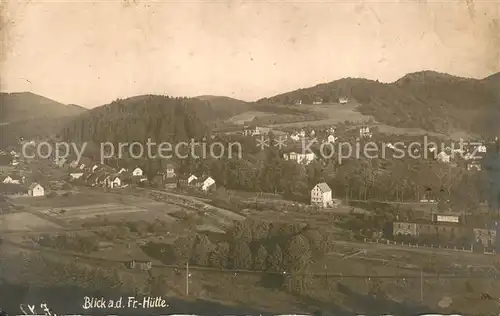 AK / Ansichtskarte Laasphe Blick a. d. Fr. Huette Laasphe