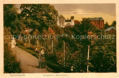 AK / Ansichtskarte Tecklenburg Burggraf und Staendehaus Tecklenburg