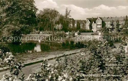 AK / Ansichtskarte Waltrop Am Stutenteich Waltrop