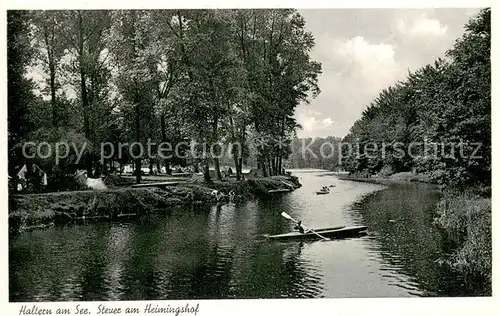 AK / Ansichtskarte Haltern_See Zeltplatz Steuer am Heimingshof Haltern See