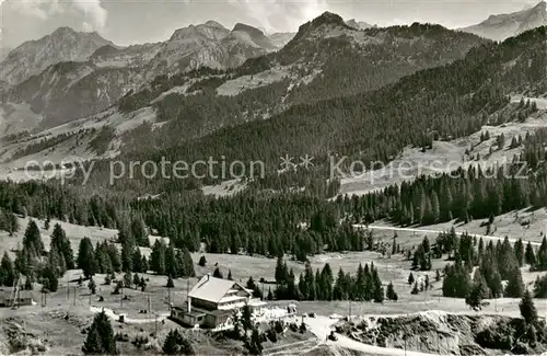 AK / Ansichtskarte Ibergeregg_SZ Hotel Passhoehe Alpen 