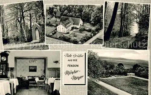 AK / Ansichtskarte Laer_Bad Haus Moenter Meyer Innen  und Aussenansichten Laer_Bad
