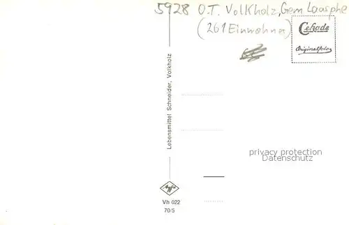 AK / Ansichtskarte Volkholz Teilansicht Volkholz