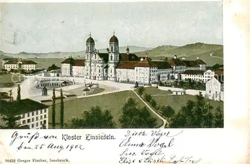 AK / Ansichtskarte Einsiedeln_SZ Kloster Einsiedeln SZ