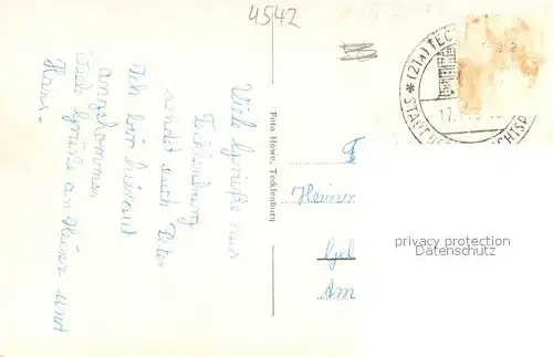 AK / Ansichtskarte Tecklenburg Jugendherberge Aussenansicht Fachwerkhaus Tecklenburg