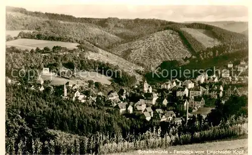 AK / Ansichtskarte Schalksmuehle Fernblick vom Linscheider Kopf Schalksmuehle