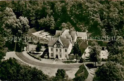 AK / Ansichtskarte Bad_Essen Fliegeraufnahme Kurhaus Waldhotel Roegge Bad_Essen