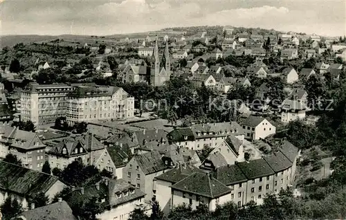 AK / Ansichtskarte Siegen_Westfalen Blick au Giersberg Marien Krankenhaus und Michaelkirche Siegen_Westfalen