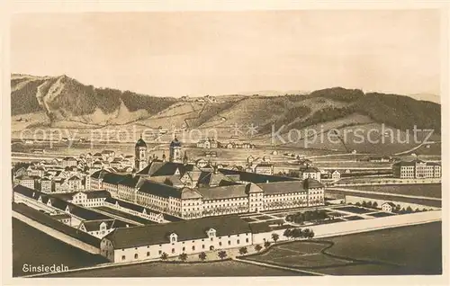 AK / Ansichtskarte Einsiedeln_SZ Kloster Litho Einsiedeln SZ