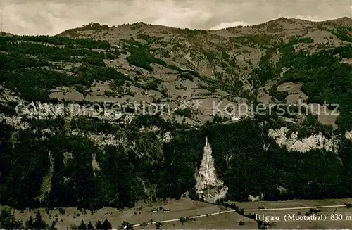AK / Ansichtskarte Illgau Panorama Blick ins Muotathal Illgau