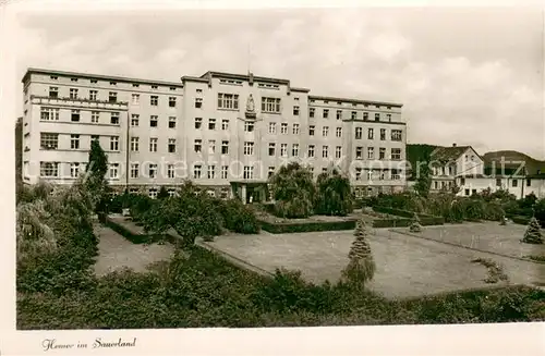 AK / Ansichtskarte Hemer Gebaeudeansicht Hemer