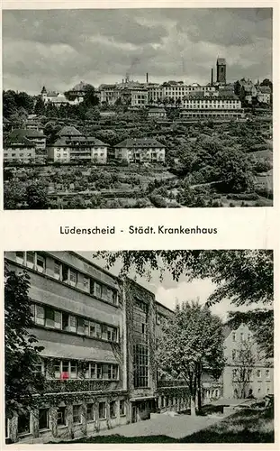 AK / Ansichtskarte Luedenscheid Staedt. Krankenhaus  Luedenscheid