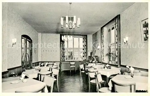 AK / Ansichtskarte Luedenscheid Gaststaette Ritter Eck Innen Speiseraum Luedenscheid