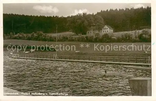 AK / Ansichtskarte Luedenscheid Freibad Naltenberg u. Juegendherberge Luedenscheid