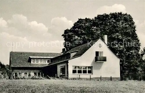AK / Ansichtskarte Dahlerbrueck Naturfreundehaus Sommerhagen Aussenansicht Dahlerbrueck