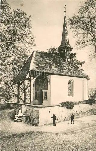 AK / Ansichtskarte Kuessnacht Hohle Gasse Tellskapelle Kuessnacht